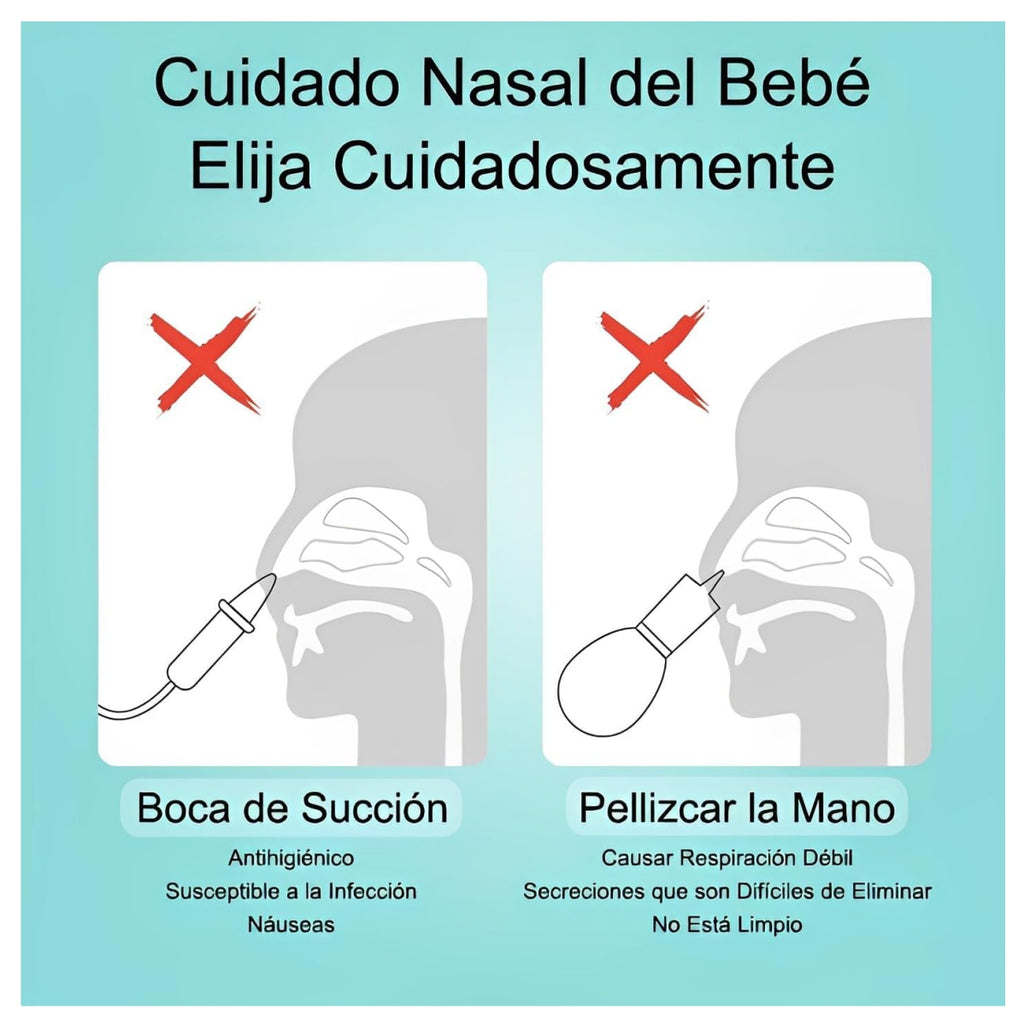 👉 Aspirador Nasal Eléctrico para Bebés – Limpieza Suave y Segura
