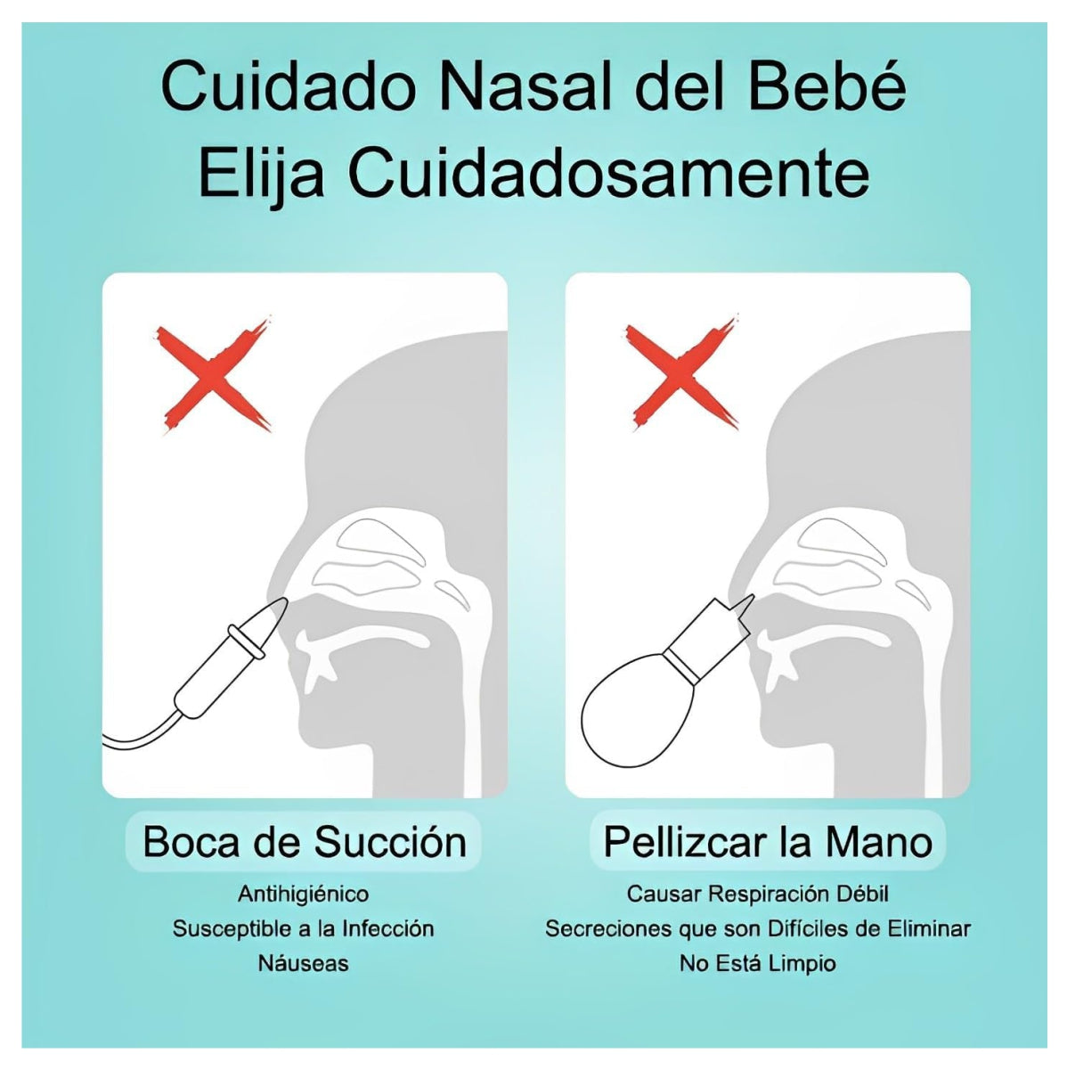 👉 Aspirador Nasal Eléctrico para Bebés – Limpieza Suave y Segura